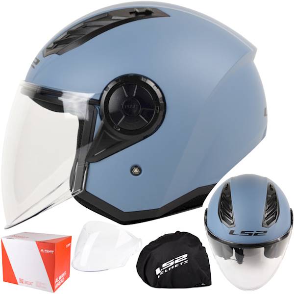 Kask LS2 OF616 Airflow II Solid M. Misty Bl 3XL