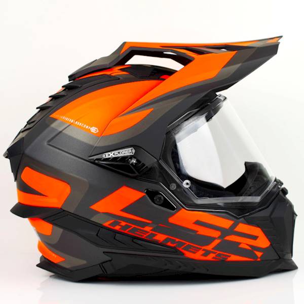 Kask LS2 MX701 Explorer Alter M. Black Or. 3XL
