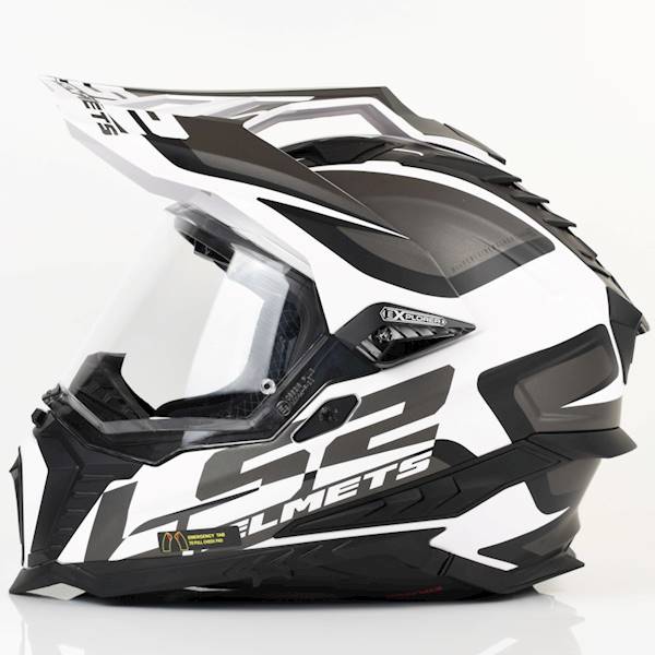 Kask LS2 MX701 Explorer Alter M. Black White M