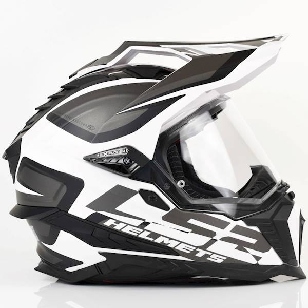 Kask LS2 MX701 Explorer Alter M. Black White M