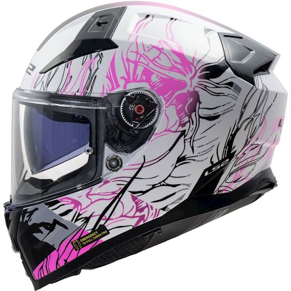 Kask LS2 FF811 Vector II Darflo White-Pink S