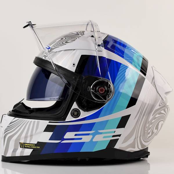 Kask LS2 FF811 Vector II Freedom Wh. Silver XL