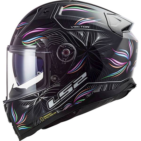 Kask LS2 FF811 Vector II Tropical Black Wh. M