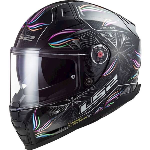 Kask LS2 FF811 Vector II Tropical Black Wh. XL