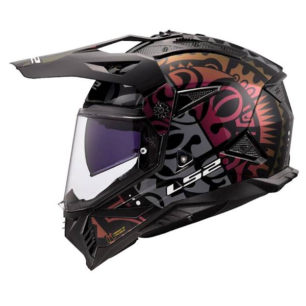 Kask LS2 MX702 Pioneer II Rangi Black L