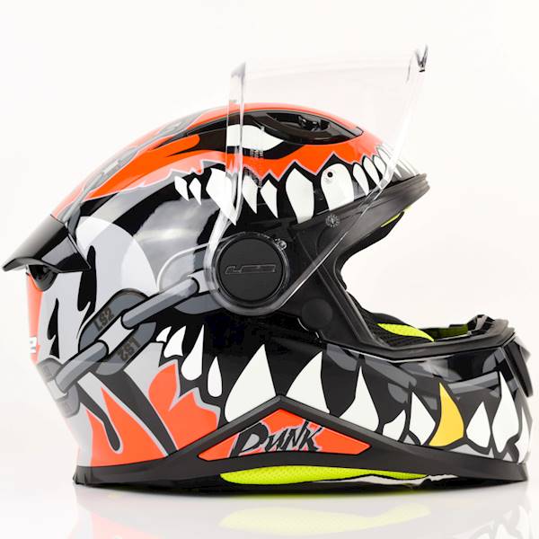 Kask LS2 FF812 Kid Punk Grey Red S