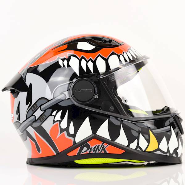 Kask LS2 FF812 Kid Punk Grey Red S