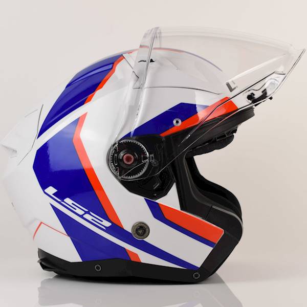 Kask LS2 OF603 Infinity II Focus Wh.Bl Red XXL