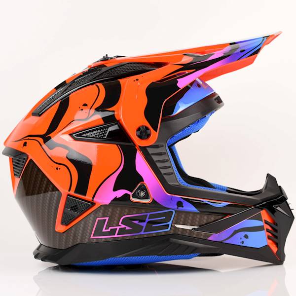 Kask LS2 MX708 Fast II Wash Gloss Red XXL