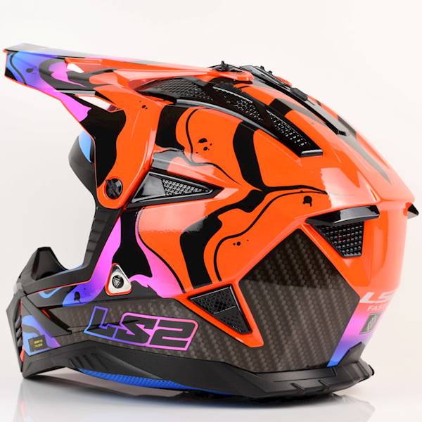 Kask LS2 MX708 Fast II Wash Gloss Red XXL