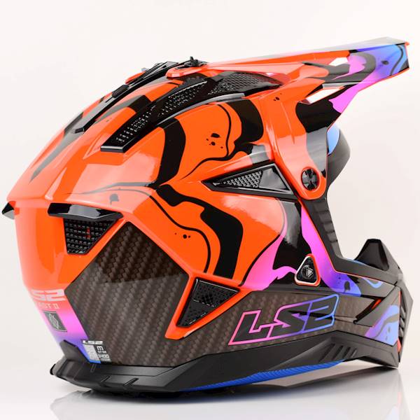 Kask LS2 MX708 Fast II Wash Gloss Red XXL