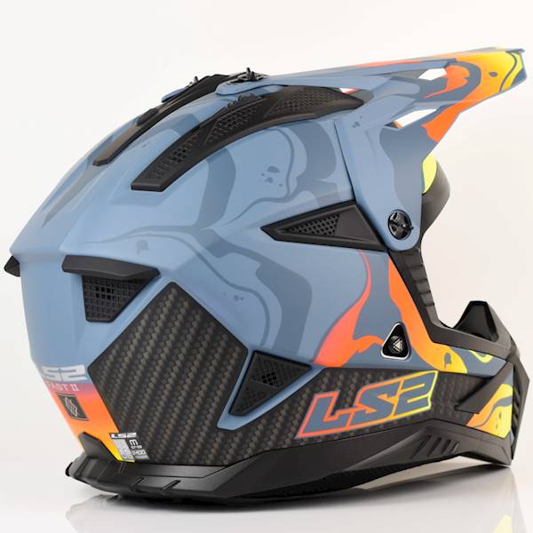 Kask LS2 MX708 Fast II Wash Matt Dark Grey 3XL
