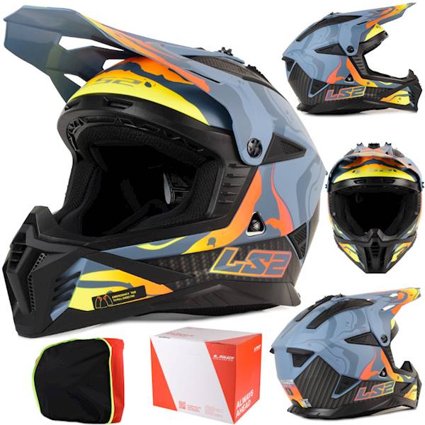 Kask LS2 MX708 Fast II Wash Matt Dark Grey M