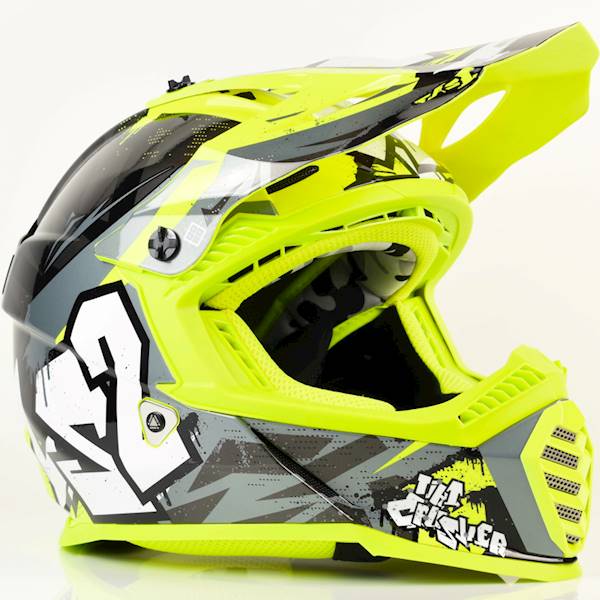 Kask LS2 MX437 Fast II Mini Crusher Bl.H-V L