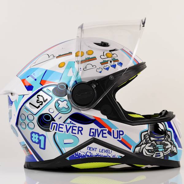 Kask LS2 FF812 Kid Next Level White M