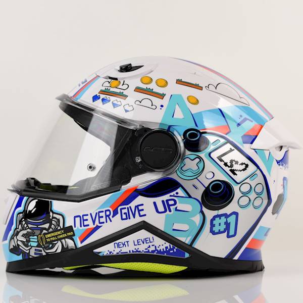 Kask LS2 FF812 Kid Next Level White M