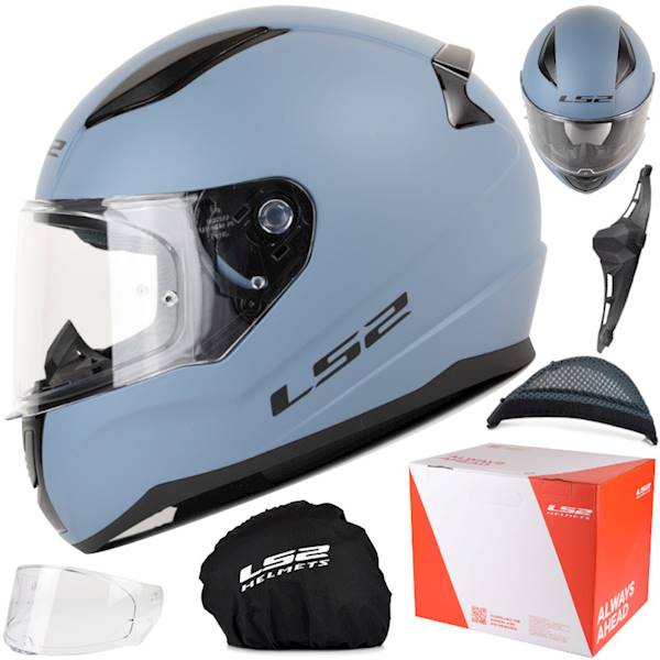 Kask LS2 FF353 Rapid II Solid M. Misty Blue XXL