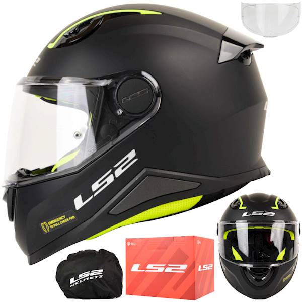 Kask LS2 FF812 Kid Solid Matt Black L