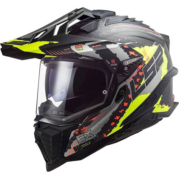 Kask LS2 MX701 Explorer C Extend Matt H-V Y L