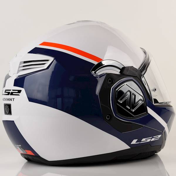 Kask LS2 FF906 Advant Swipe White Blue 3XL