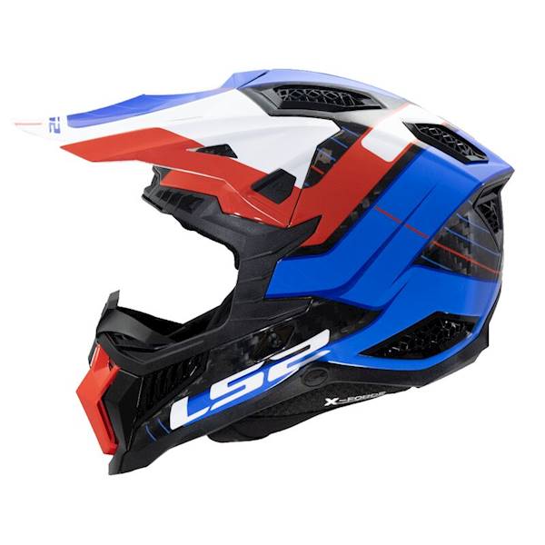 Kask LS2 MX703 X-Force Galuo White Red Blue XXL