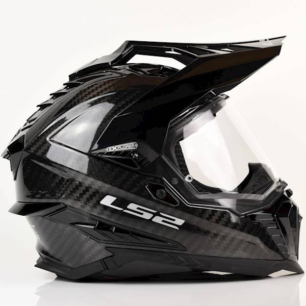 Kask LS2 MX701 C Explorer Solid Carbon XS