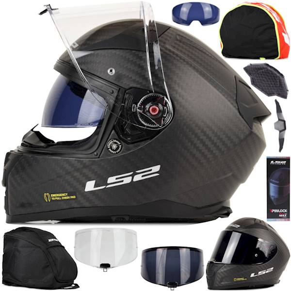 Kask LS2 FF811 Vector II C Matt Carbon S