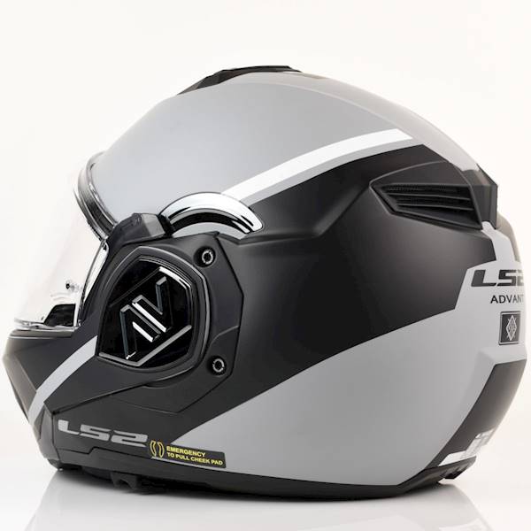 Kask LS2 FF906 Advant Swipe Grey Black XXL