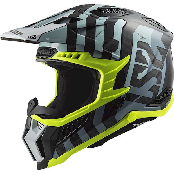 Kask LS2 MX703 C X-Force Barrier Sky Blue L