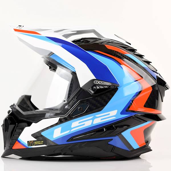 Kask LS2 MX701 Explorer C Frontier II Wh.Bl. XS