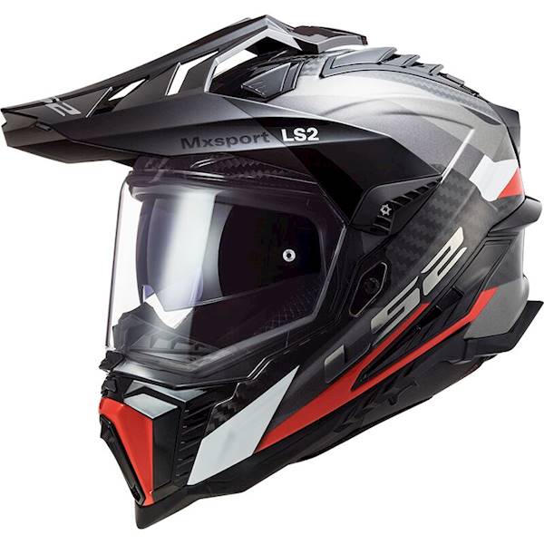 Kask LS2 MX701 C Explorer Frontier Titan Red