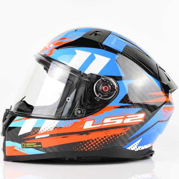 Kask LS2 FF811 Vector II C Tantic Red Blue 4XL