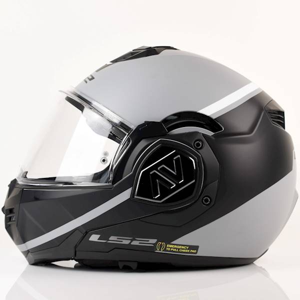 Kask LS2 FF906 Advant Swipe Grey Black XS