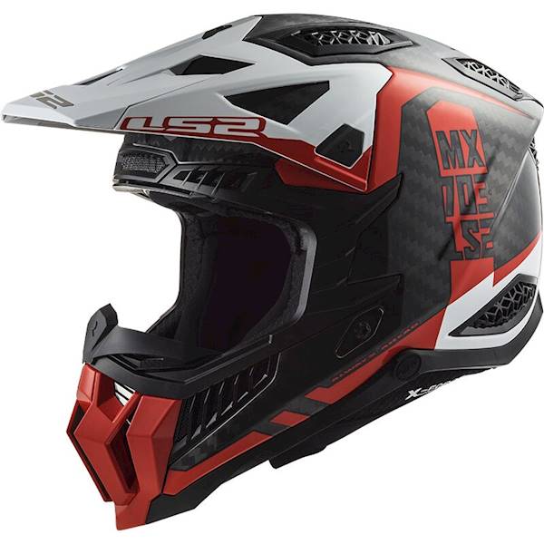Kask LS2 MX703 C X-Force Victory Red White 3XL