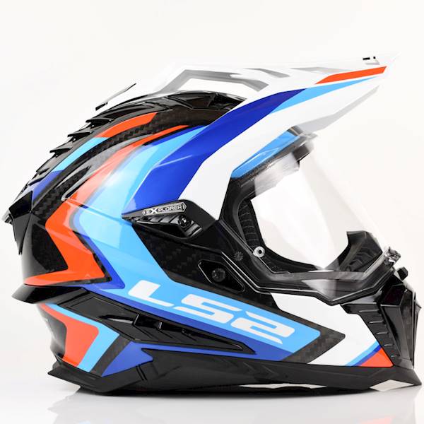 Kask LS2 MX701 Explorer C Frontier II Wh.Bl. XXL