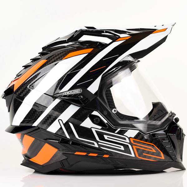 Kask LS2 MX701 Explorer C Edge Black Orange XL