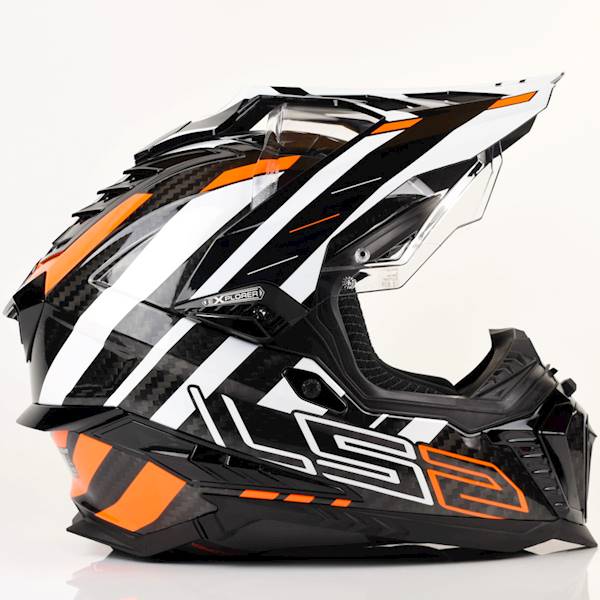 Kask LS2 MX701 Explorer C Edge Black Orange XL