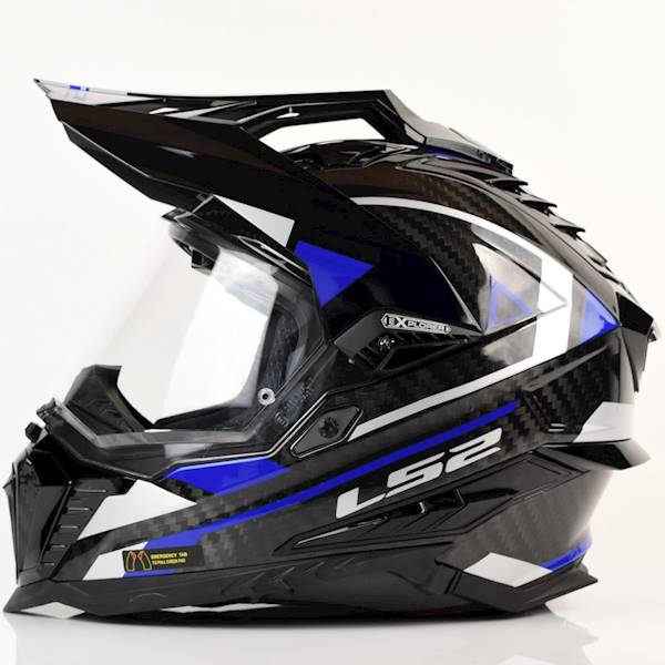 Kask LS2 MX701 C Explorer Adventure.Blu L