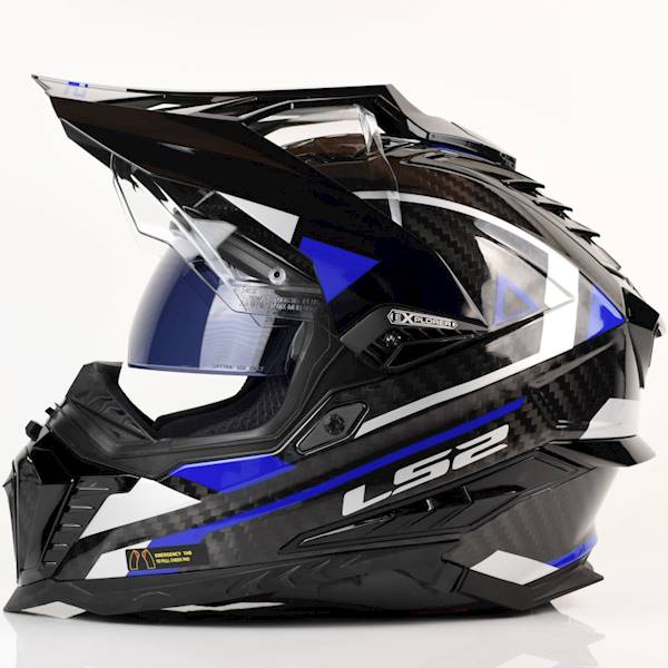 Kask LS2 MX701 C Explorer Adventure.Blu L