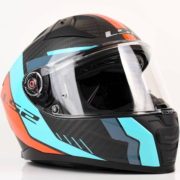 Kask LS2 FF811 Vector II C Grid Red Cyan XS
