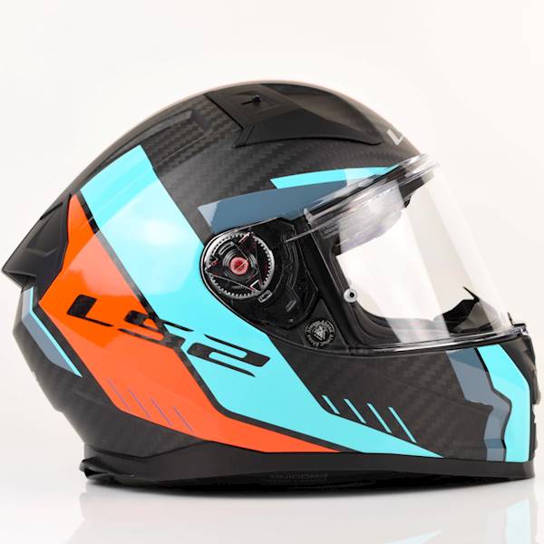 Kask LS2 FF811 Vector II C Grid Red Cyan XS