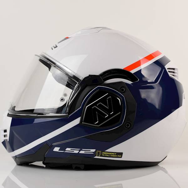 Kask LS2 FF906 Advant Swipe White Blue L