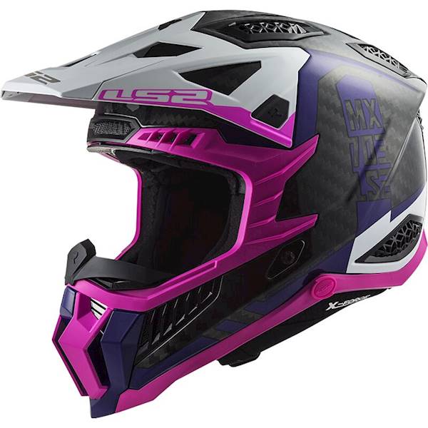 Kask LS2 MX703 C X-Force Victory Pink Vio. M