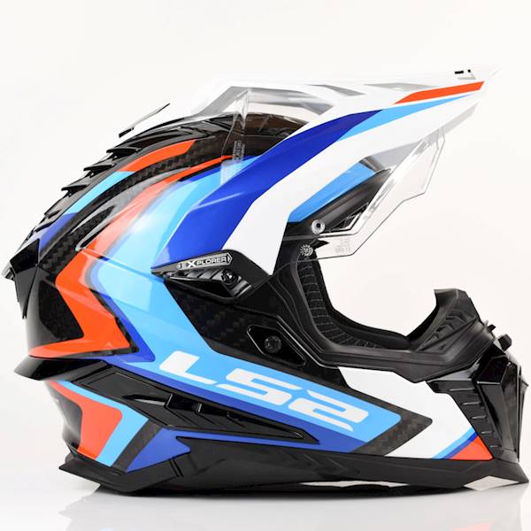 Kask LS2 MX701 Explorer C Frontier II Wh.Bl. S
