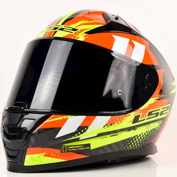 Kask LS2 FF811 Vector II C Tantic Red Yel XL