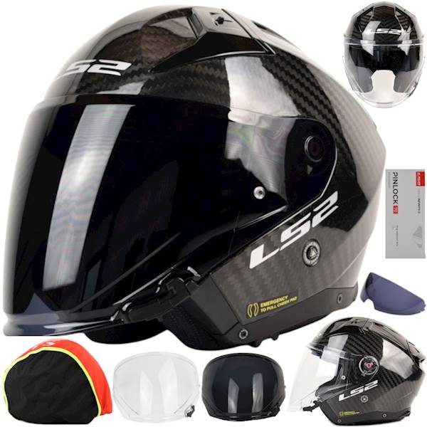 Kask LS2 OF603 Infinity II Carbon Solid L