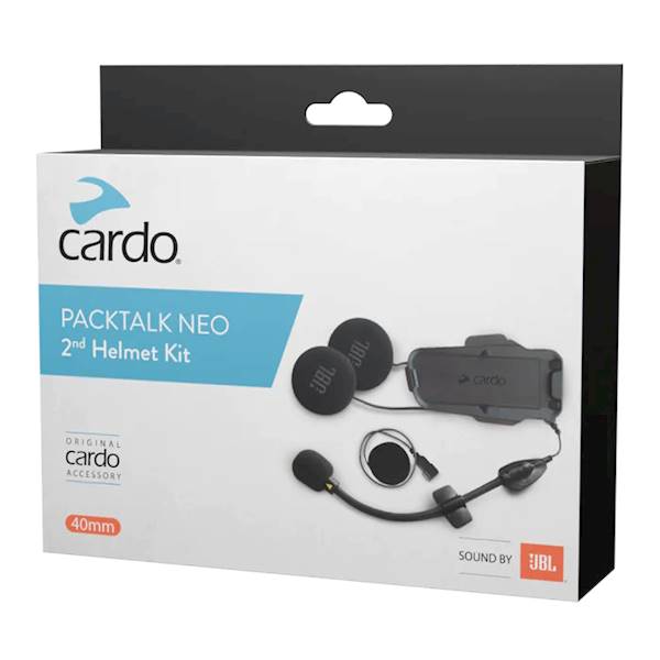 Zestaw na drugi kask Cardo Packtalk Neo JBL