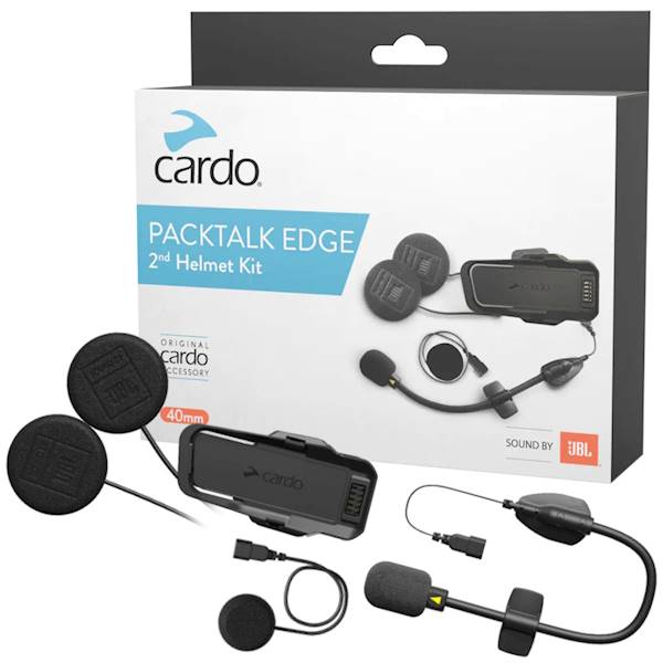 Zestaw na drugi kask Cardo Packtalk Edge JBL