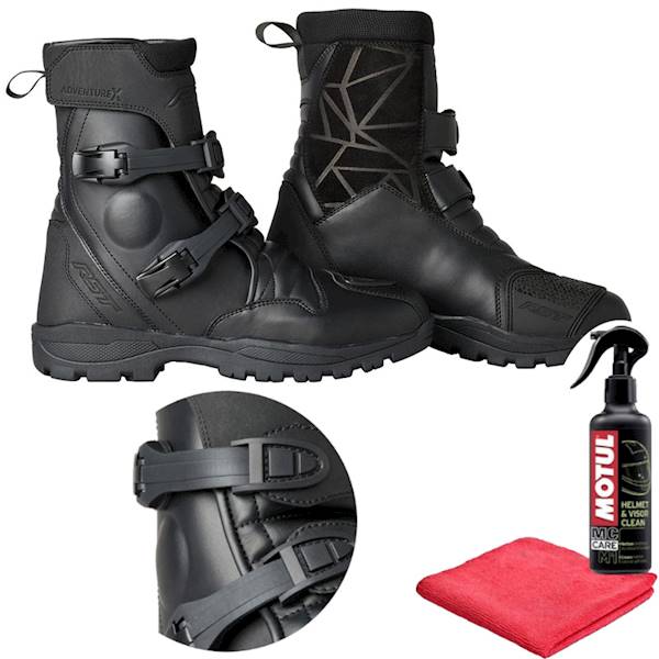 BUTY RST ADVENTURE-X MID WATERPROOF CE BLACK  45