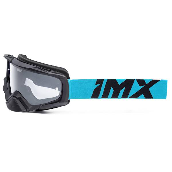 GOGLE IMX DUST BLACK MATT/BLUE - SZYBA DARK S OS